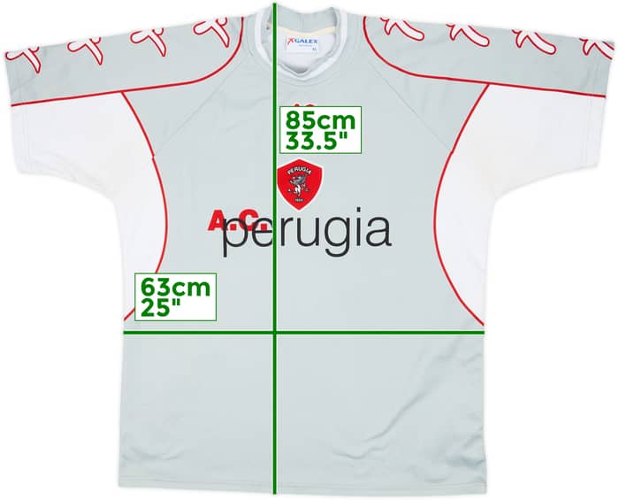 2000-01 Perugia Galex Training Shirt - 6/10 - (XL)