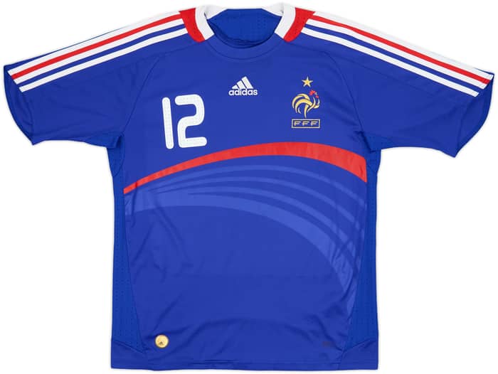 2007-08 France Home Shirt Henry #12 - 8/10 - (XL.Boys)