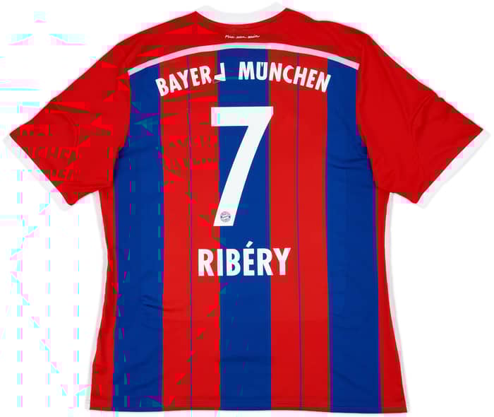 2014-15 Bayern Munich Home Shirt Ribery #7 - 6/10 - (XL)