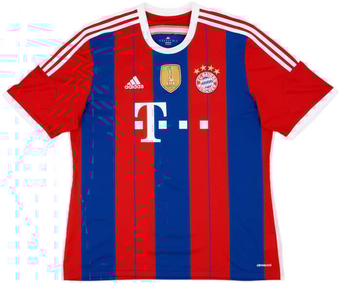 2014-15 Bayern Munich Home Shirt Ribery #7 - 6/10 - (XL)