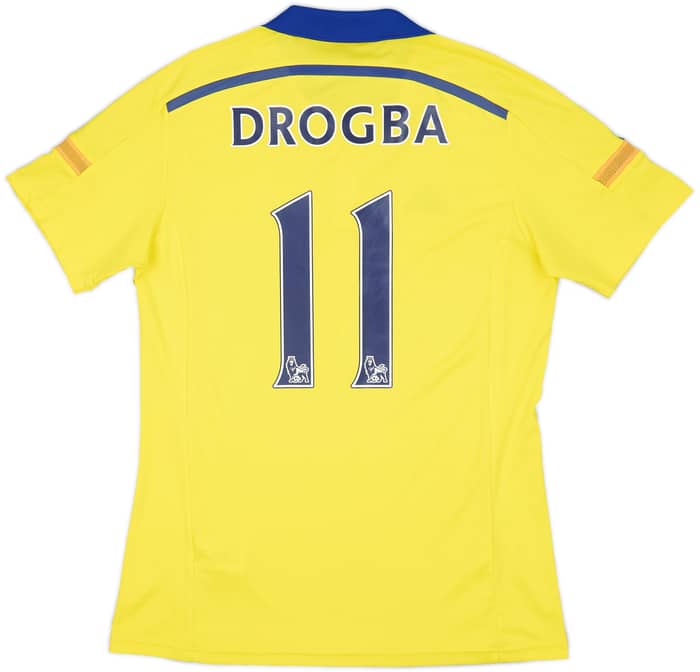 2014-15 Chelsea Away Shirt Drogba #11 - 6/10 - (M)