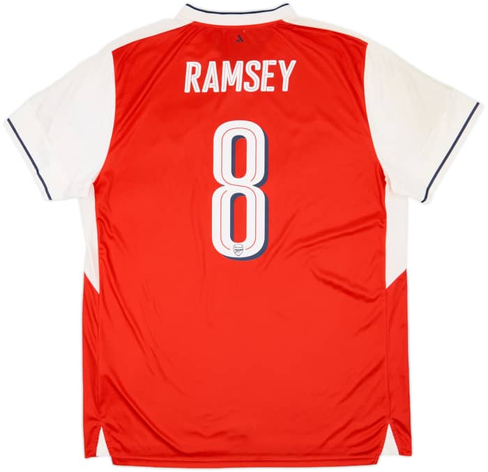 2016-17 Arsenal Home Shirt Ramsey #8 - 6/10 - (XXL)