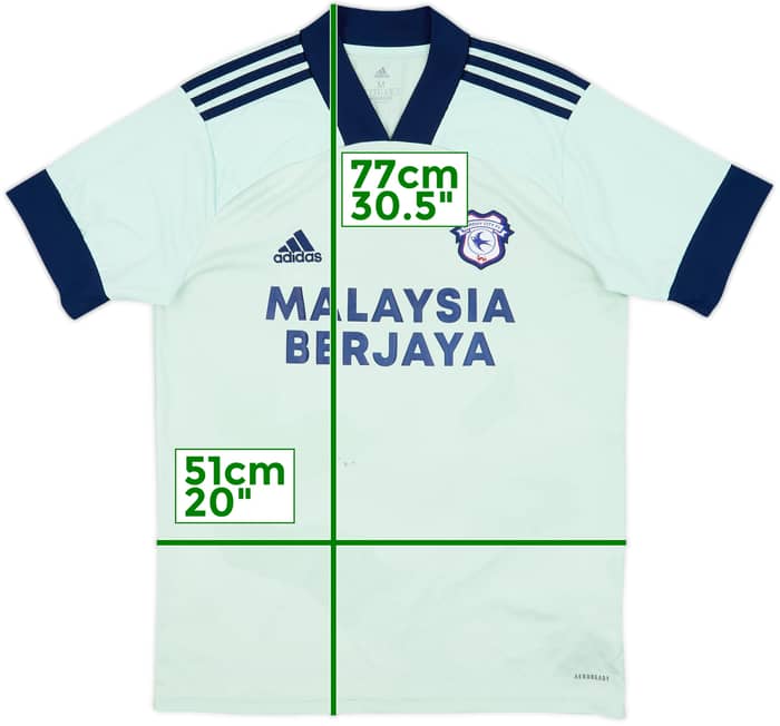 2020-21 Cardiff Away Shirt - 7/10 - (M)