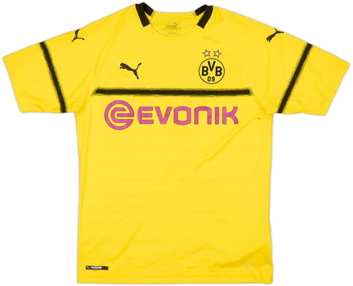 2018-19 Borussia Dortmund European Home Shirt Sancho #7 - 4/10 - (M)