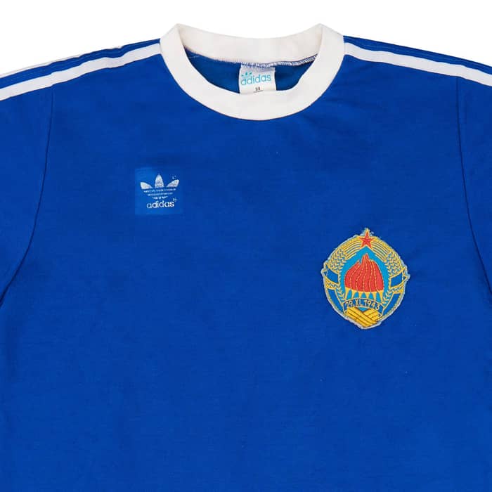 1981-82 Yugoslavia U-21 Match Issue Home Shirt #13 (Celic)