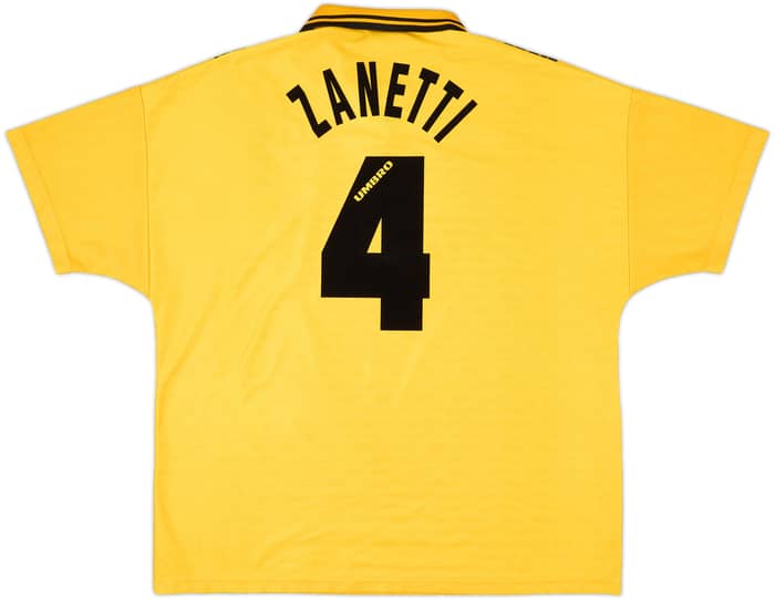 1996-97 Inter Milan Third Shirt Zanetti #4 - 6/10 - (XXL)