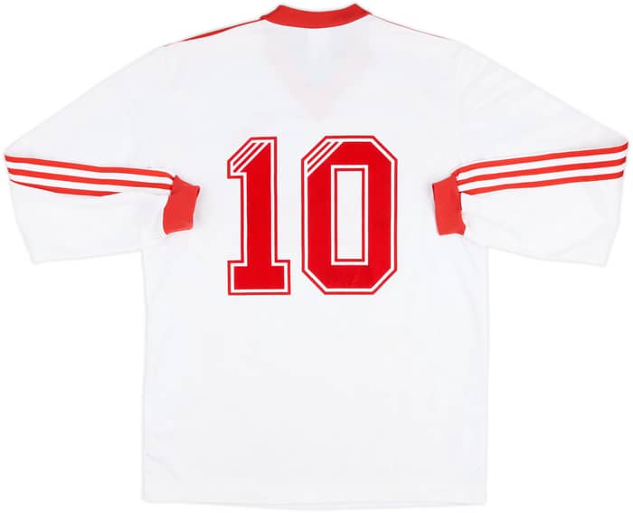 1986-88 Wurttembergischer Fussballverband Representative Match Issue Home L/S Shirt #10