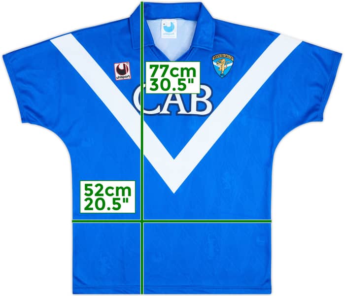 1992-94 Brescia Home Shirt #10 - 6/10 - (M)
