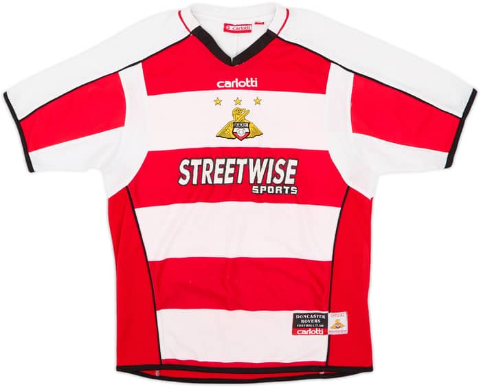 2005-06 Doncaster Rovers Home Shirt - 6/10 - (M.Boys)