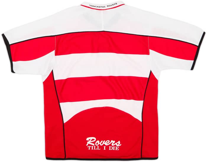 2005-06 Doncaster Rovers Home Shirt - 6/10 - (M.Boys)