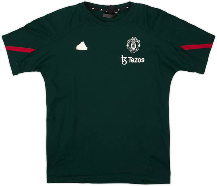 2023-24 Manchester United adidas Training Tee - 9/10 - (S)