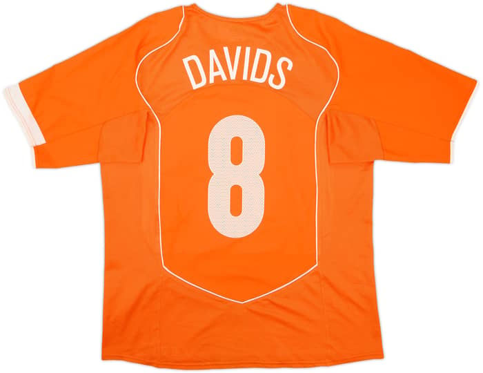 2004-06 Netherlands Home Shirt Davids #8 - 6/10 - (L)