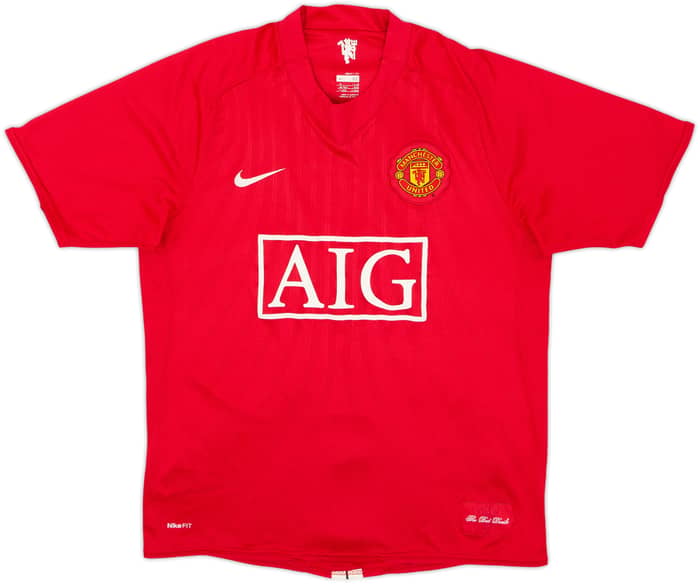2007-09 Manchester United Home Shirt Rooney #10 - 5/10 - (M)