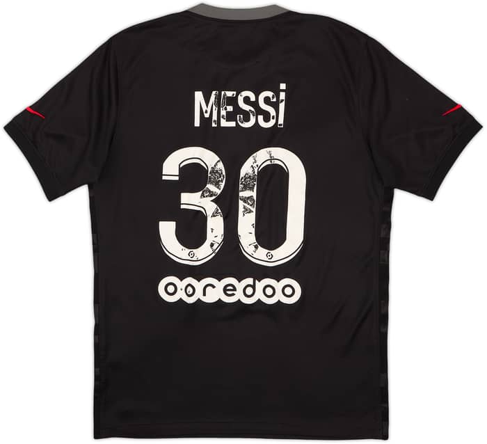 2021-22 Paris Saint-Germain Third Shirt Messi #30 - 5/10 - (M)