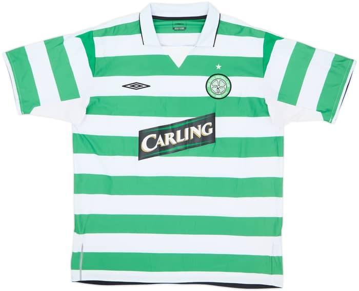 2004-05 Celtic Home Shirt Lambert #14 - 6/10 - (XL)