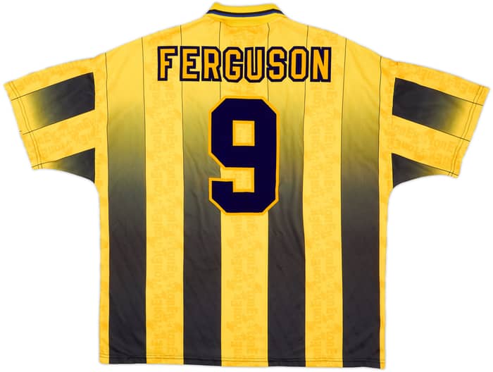 1996-98 Everton Away Shirt Ferguson #9 - 8/10 - (XXL)