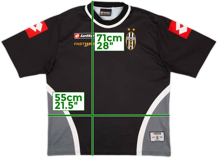 2001-02 Juventus Lotto Training Shirt - 7/10 - (XL)