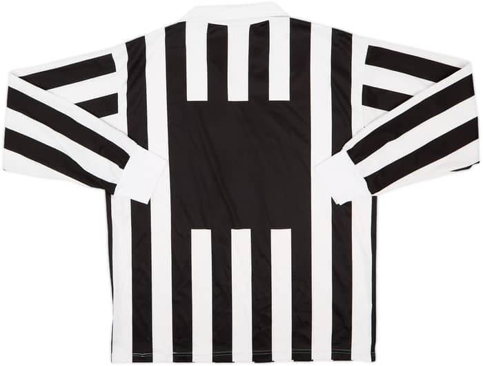 1991-92 Juventus Basic Home L/S Shirt - 6/10 - (L)