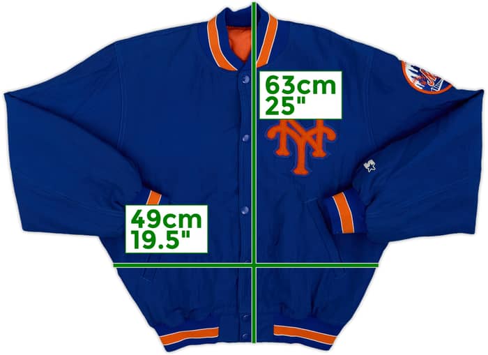 1990s New York Mets Starter Varsity Jacket - 8/10 - (S)