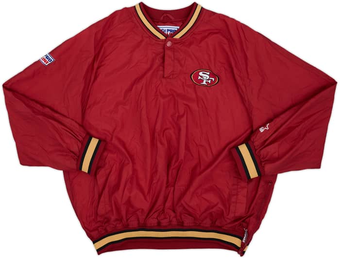1996-99 San Francisco 49ers Starter Pullover Windbreaker Jacket - 9/10 - (XL)