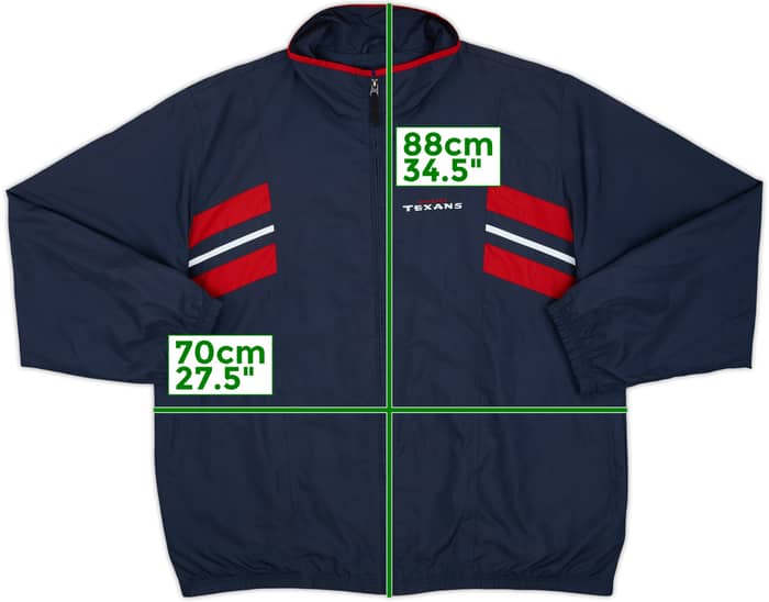 2005-06 Houston Texans Reebok Rain Jacket - 9/10 - (XL)