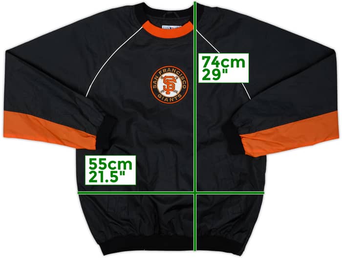 2000s San Francisco Giants MLB Pullover Rain Jacket - 8/10 - (S)