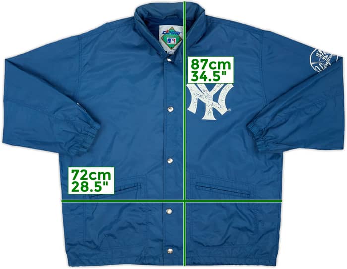 1990s New York Yankees Campri Teamline Rain Jacket - 6/10 - (XL)