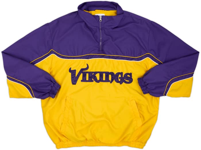 2008 Minnesota Vikings NFL 1/4 Zip Jacket - 8/10 - (XL)