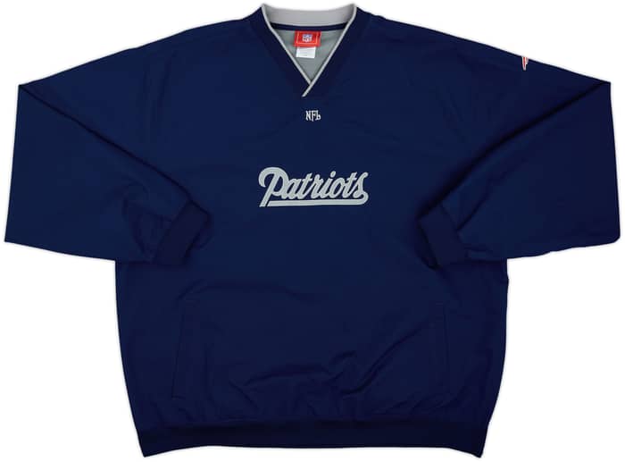 2007 New England Patriots NFL Pullover Windbreaker Jacket - 9/10 - (XXL)