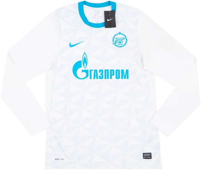 2011-12 Zenit St. Petersburg Player Issue Away L/S Shirt
