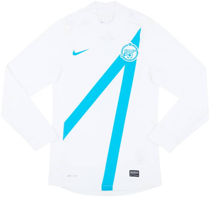 2012-13 Zenit St Petersburg Player Issue Away L/S Shirt S