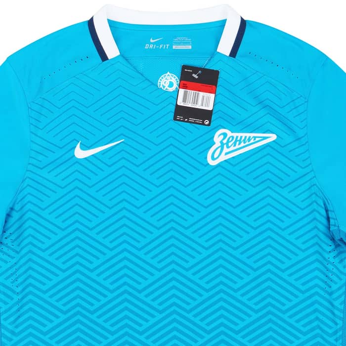 2015-16 Zenit St. Petersburg Authentic Home L/S Shirt