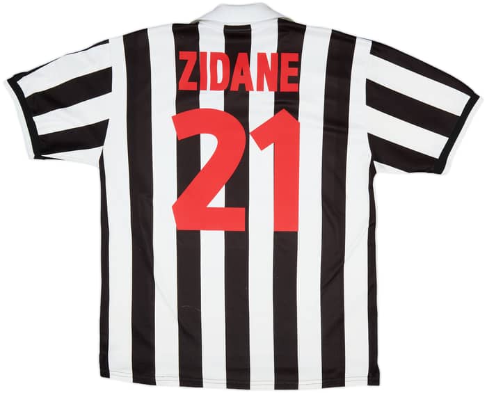 1998-99 Juventus Home Shirt Zidane #21 - 8/10 - (L)