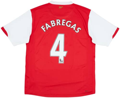 2006-08 Arsenal Home Shirt Fabregas #4 - 8/10 - (M)