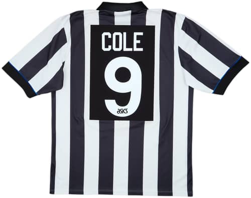 1993-95 Newcastle Home Shirt Cole #9 - 6/10 - (XL)