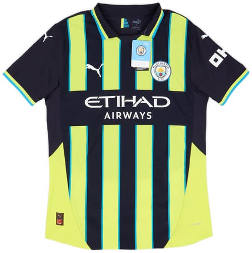 2024-25 Manchester City Authentic Away Shirt - In Box