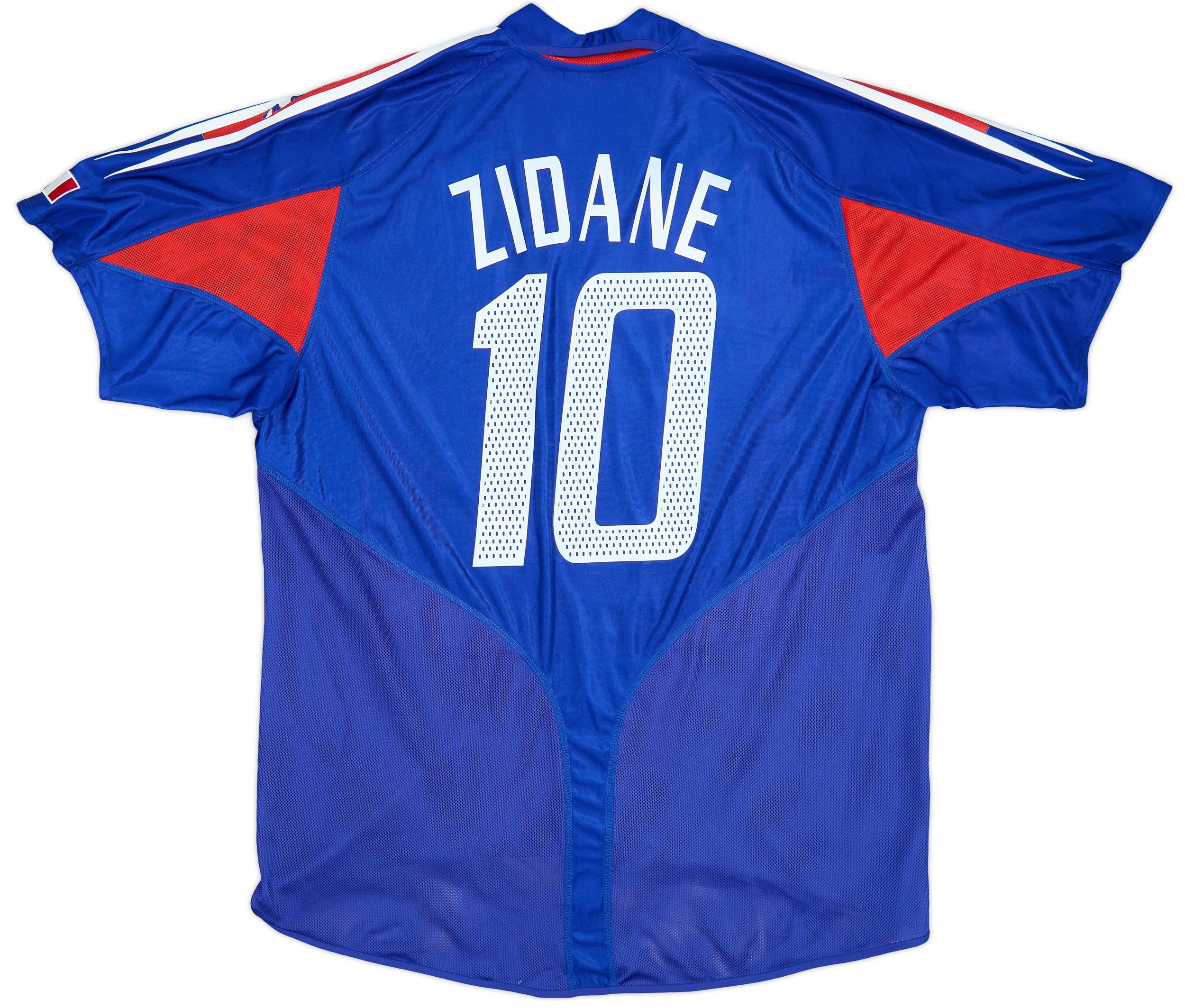 2004-06 France Home Shirt Zidane #10 - 5/10 - (L)