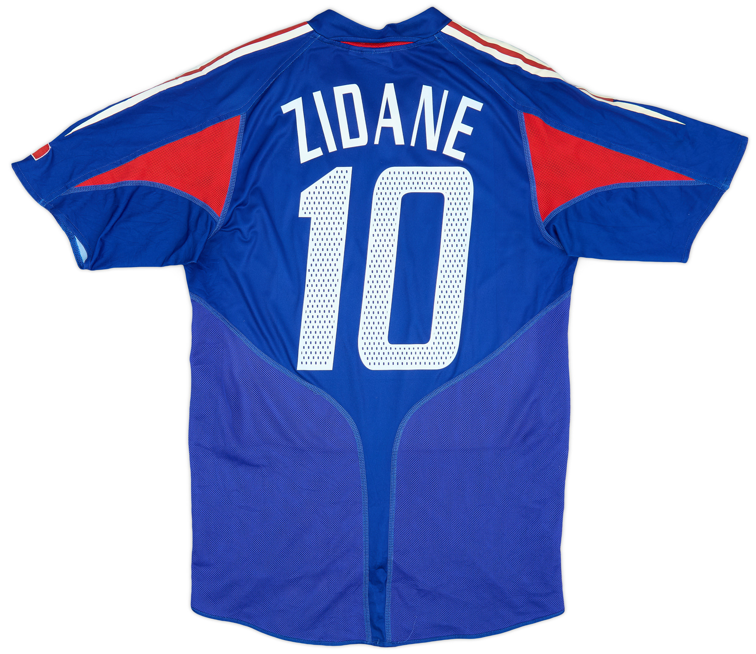 2004-06 France Home Shirt Zidane #10 - 4/10 - (S)