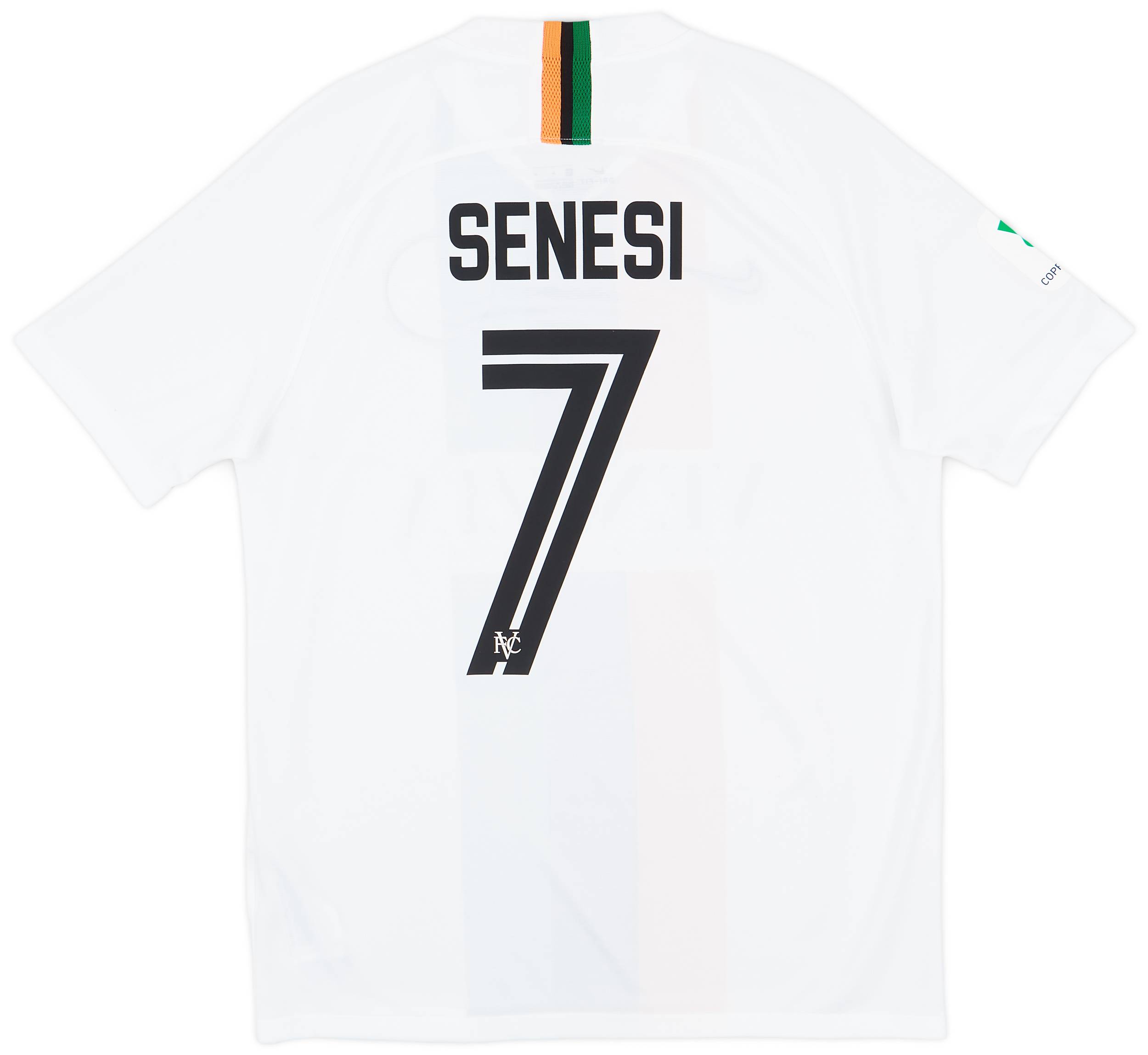 2019-20 Venezia Match Issue Away Shirt Senesi #7 - 7/10 - (M)