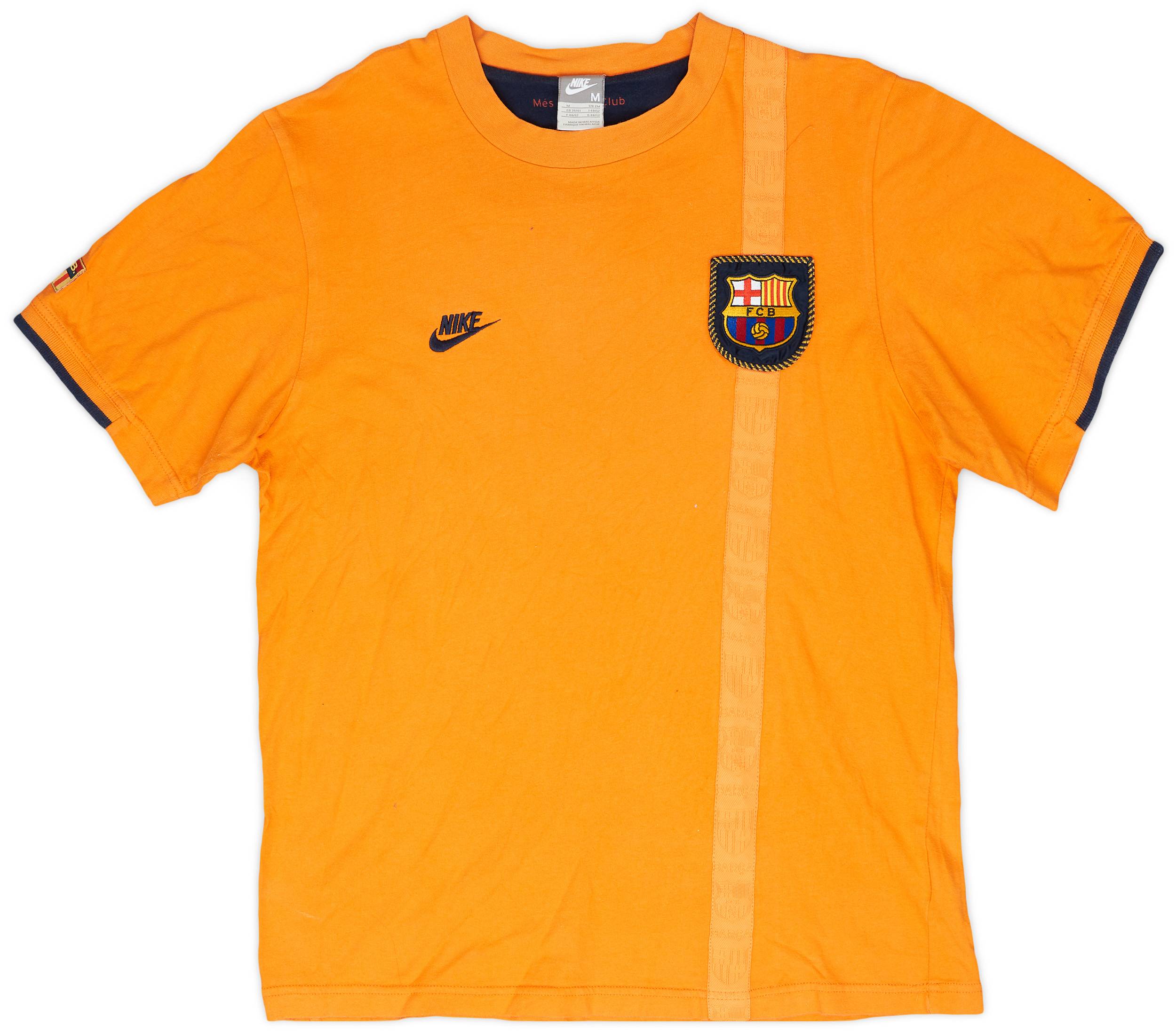 2007-08 Barcelona Nike Cotton Tee - 9/10 - (M)