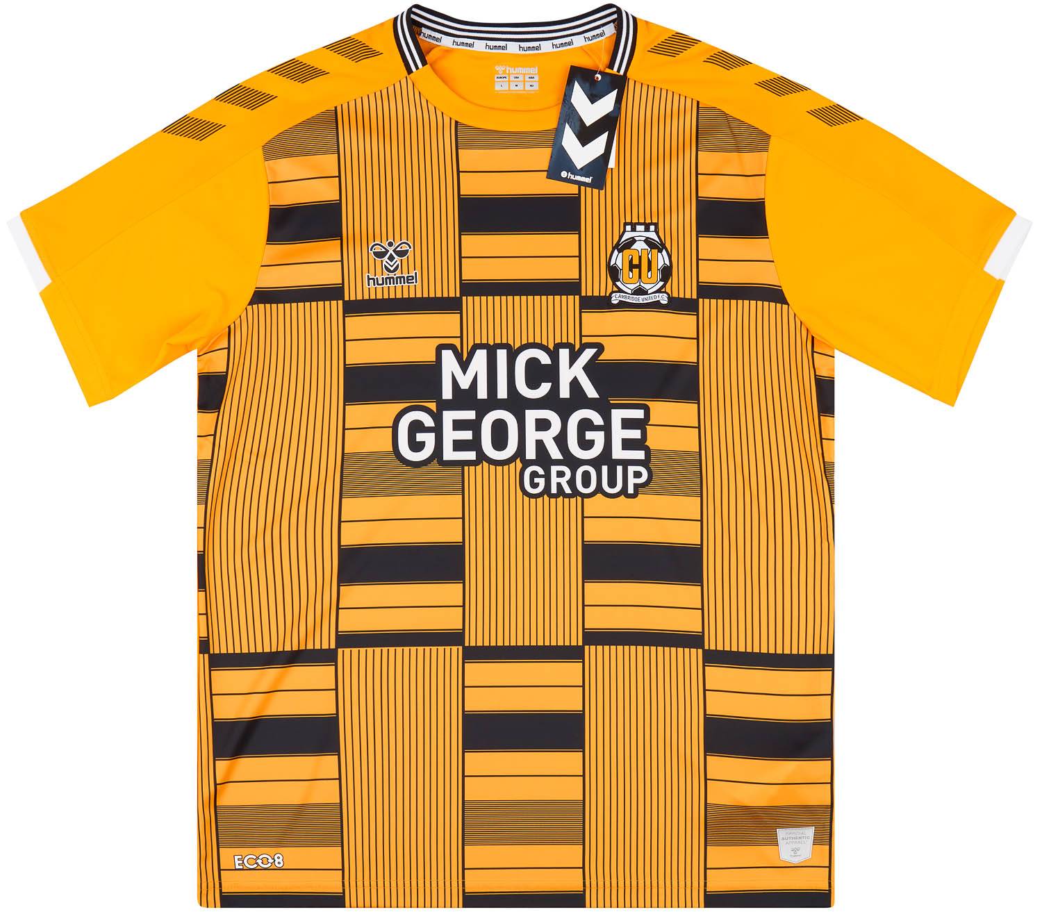 2021-22 Cambridge United Home Shirt - NEW