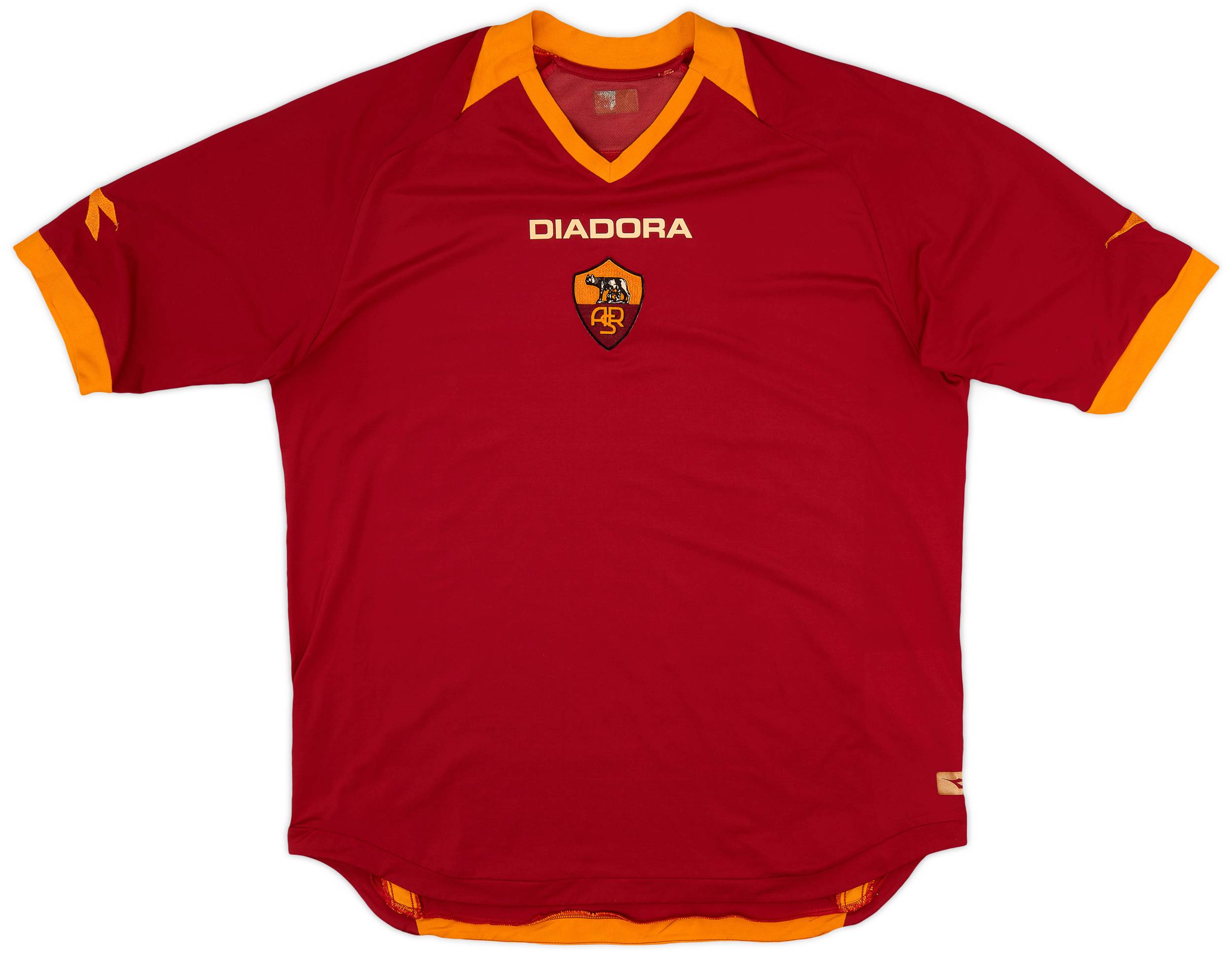 2006-07 Roma Home Shirt - 6/10 - (L)