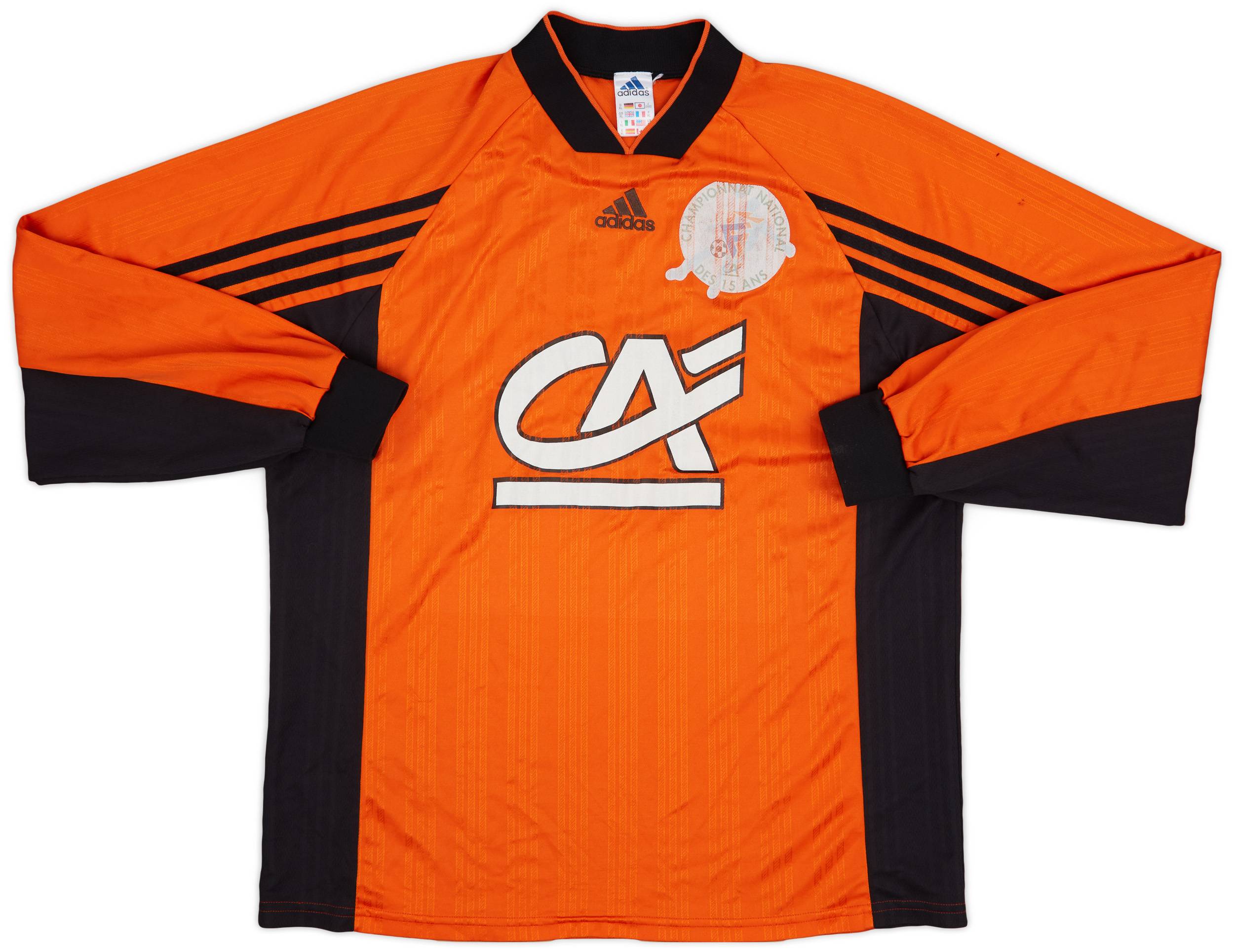 2002-03 adidas Coupe de France L/S Shirt #6 - 6/10 - (XL)