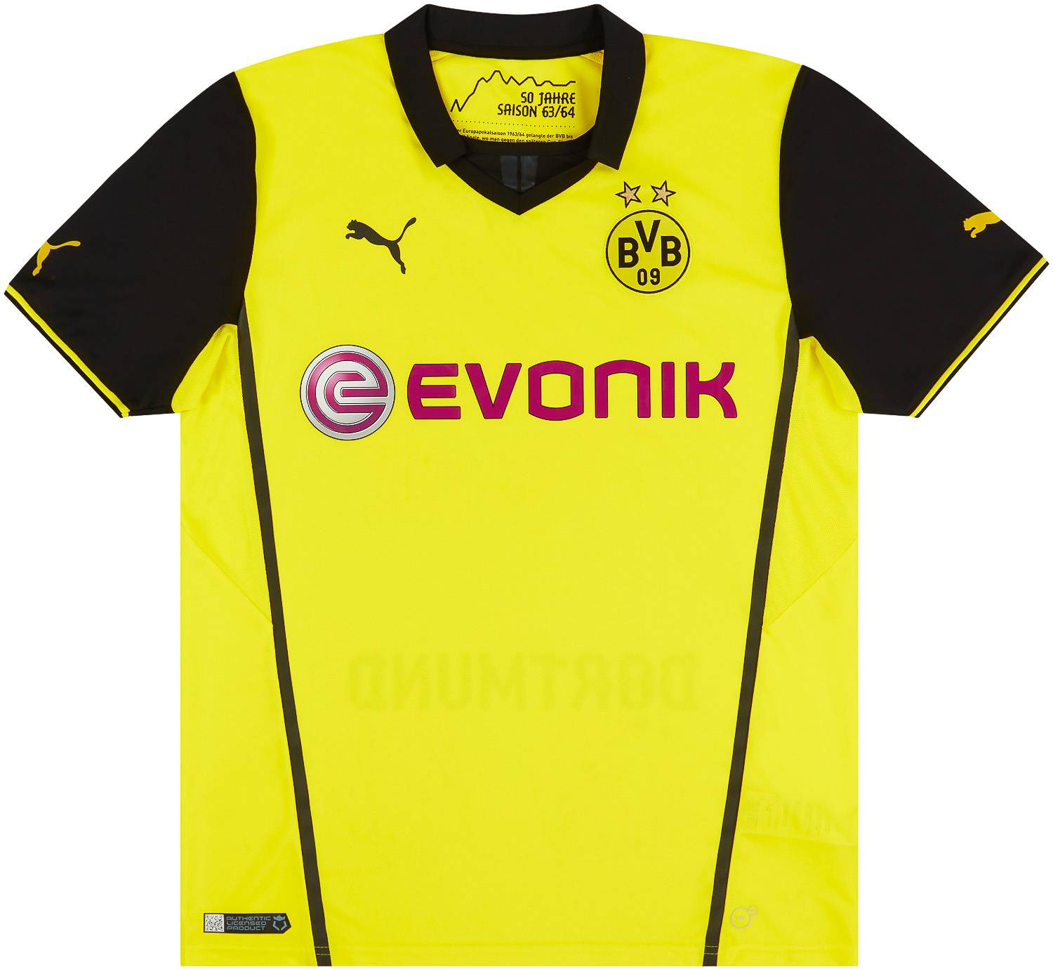 2013-14 Dortmund Home Shirt *As New*