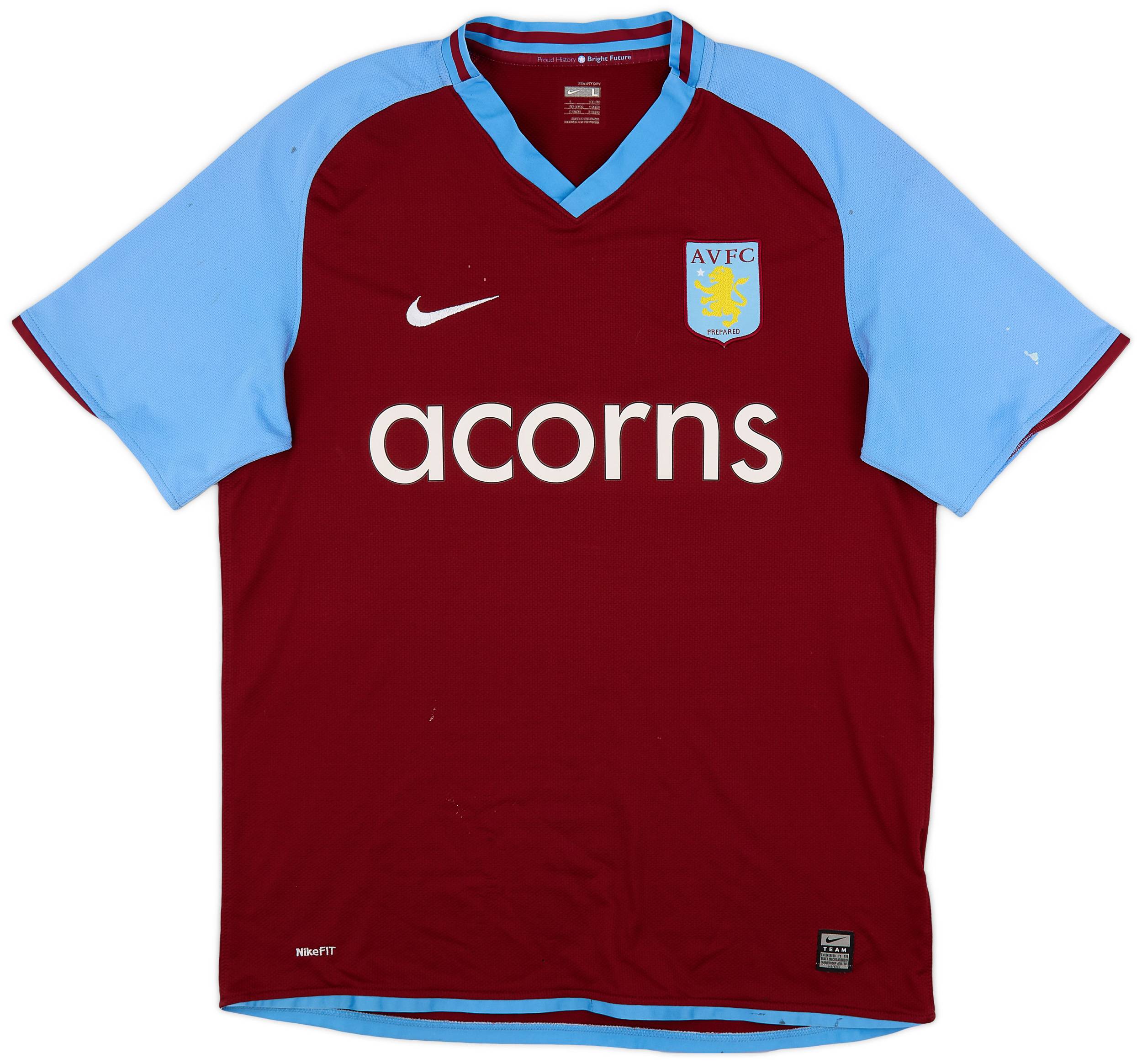 2008-09 Aston Villa Home Shirt - 6/10 - (L)