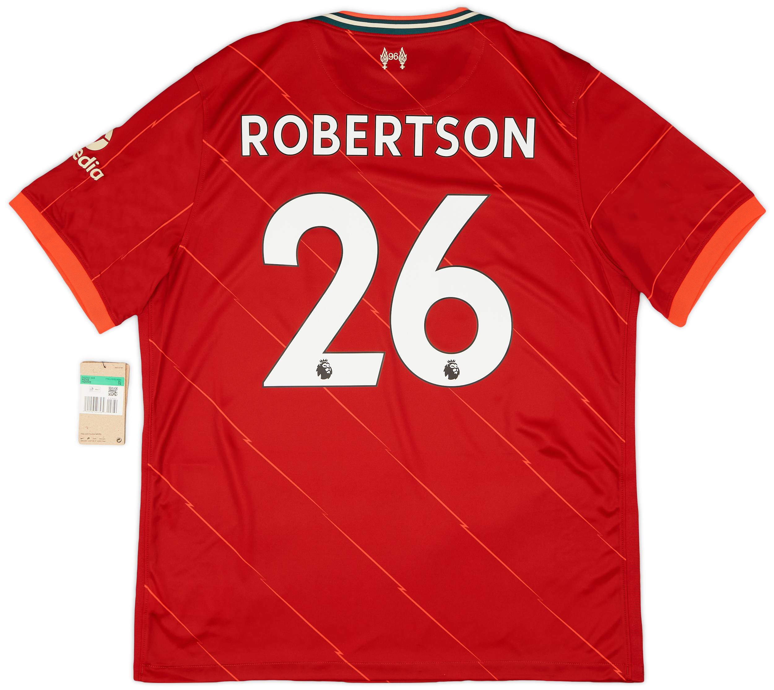 2021 22 Liverpool Home Shirt Robertson 26