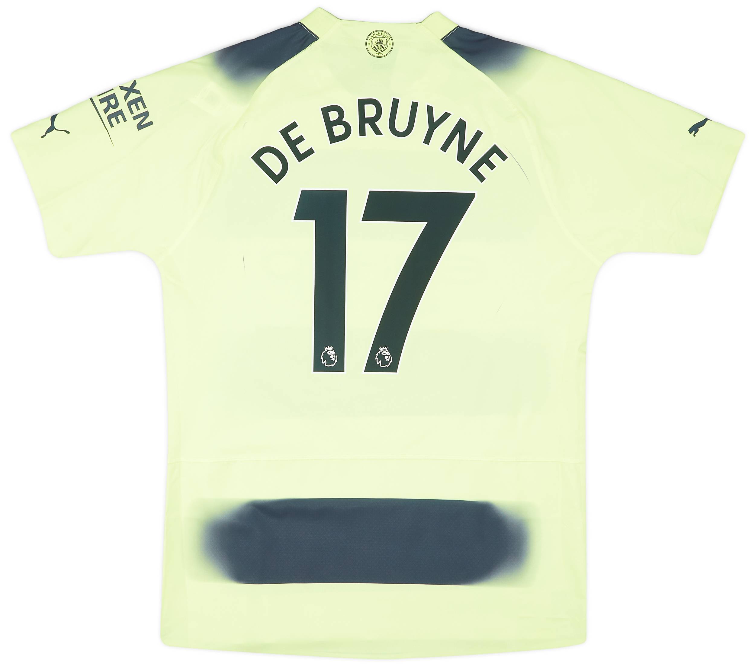 2022-23 Manchester City Authentic Third Shirt De Bruyne #17