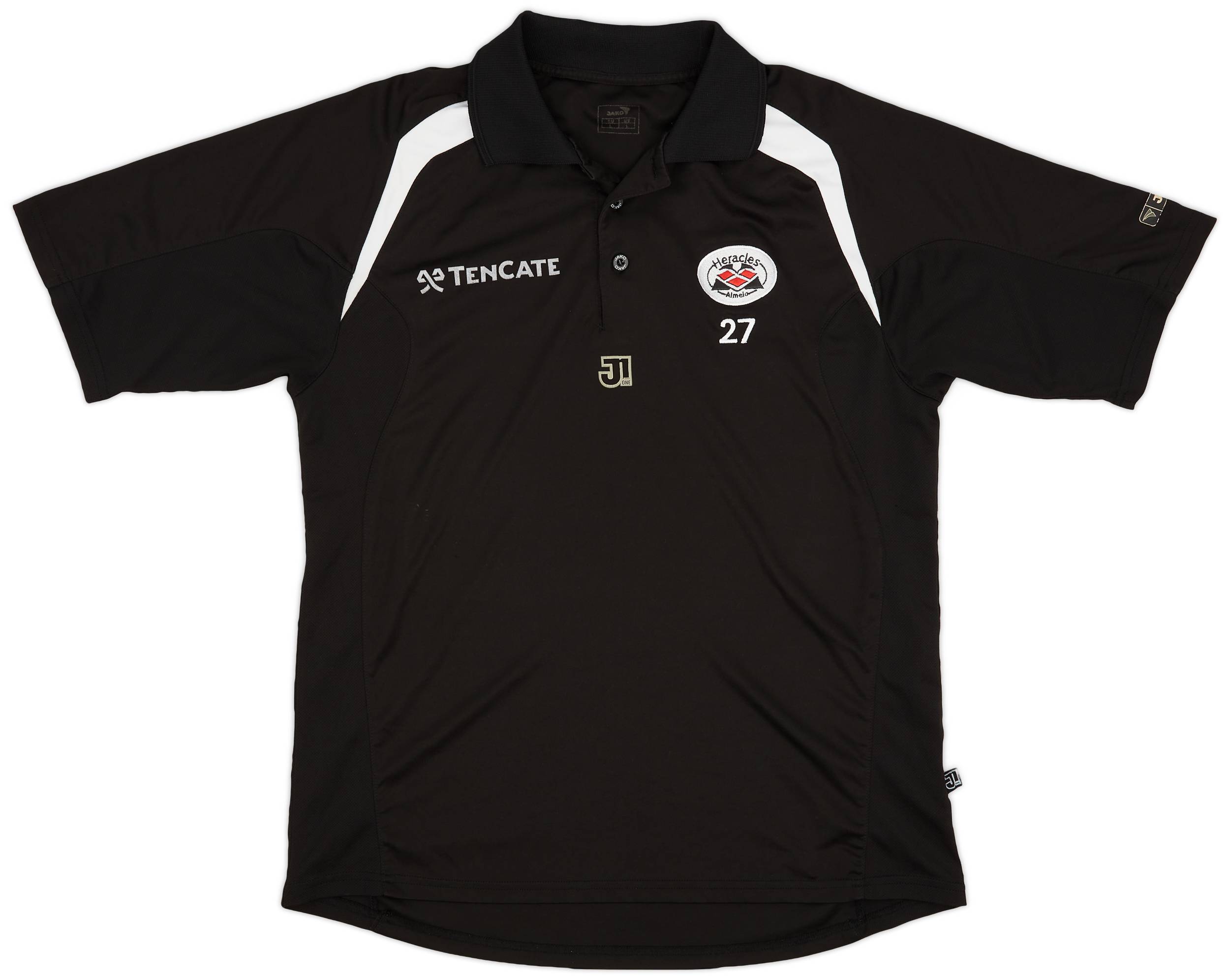 2000s Heracles Jako Player Issue Polo Shirt #27 - 8/10 - (L)