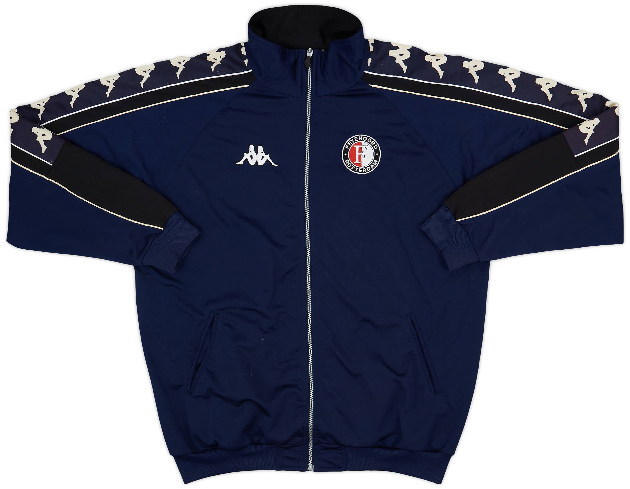 2000-01 Feyenoord Kappa Track Jacket - 8/10 - (XXL)