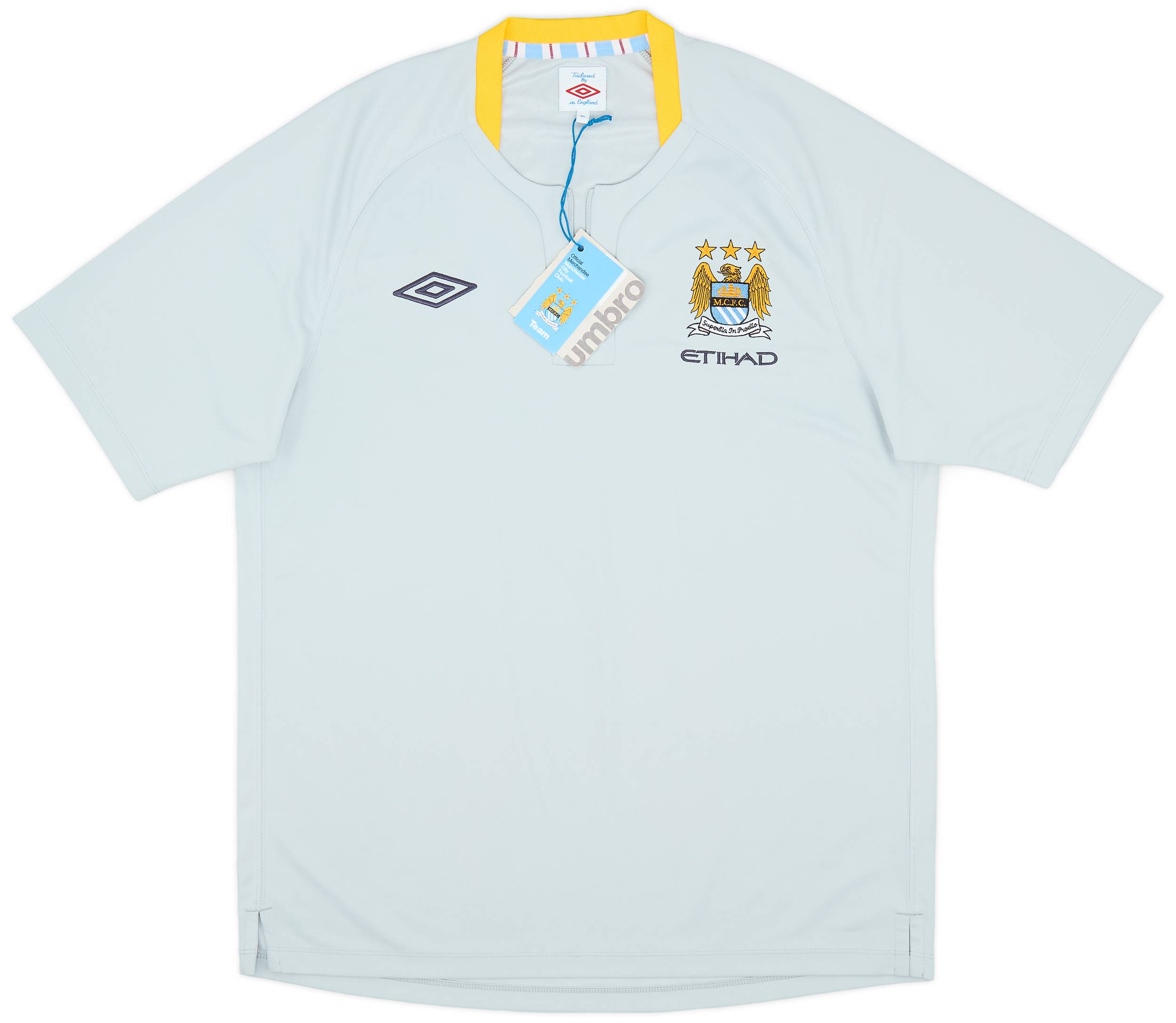2010-11 Manchester City Umbro 1/4 Zip Training Shirt (XL)